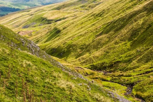The Buttertubs Pass boasts spectacular Yorkshire Dales scenery