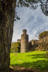 The castle from below