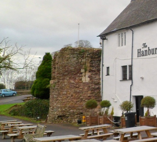 Caerleon Castle Round Tower (c) Jaggery