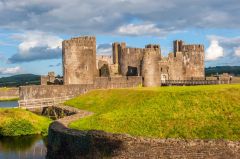 The western castle defences