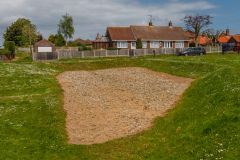 A section of intact Roman road