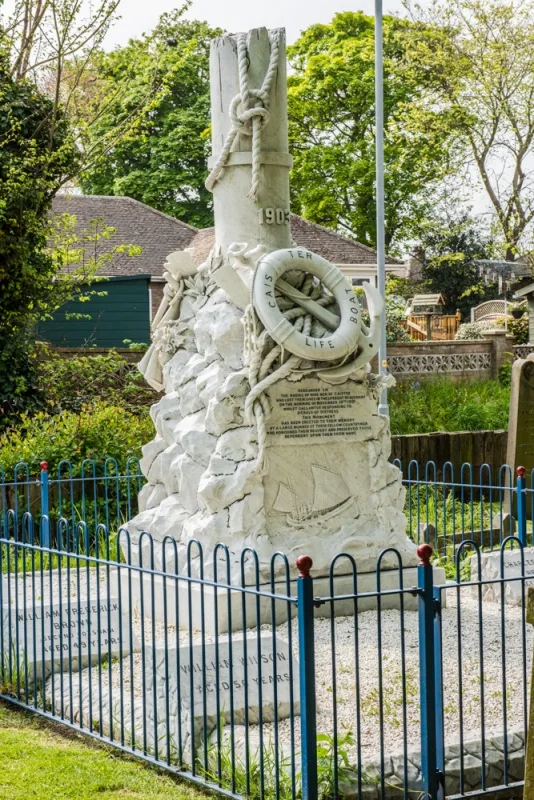 The Caister Lifeboat memorial