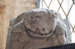 A peculiar carved figure