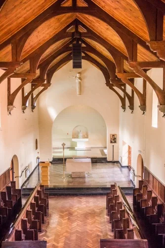 Caldey Abbey Church interior