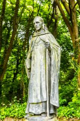 The statue of St Samson