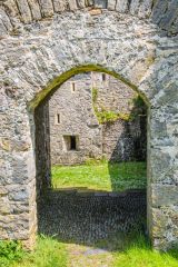 The gateway to the priory courtyard