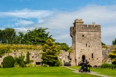 The castle's inner ward