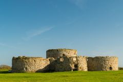Camber Castle from the north