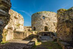 The Keep from the entrance bastion
