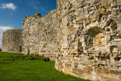 The east bastion, with a blocked opening