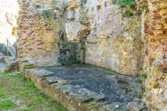 Ground-level chamber in the entrance bastion