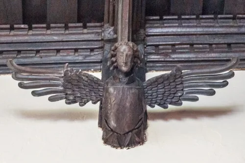 Medieval angel figure