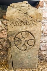 8th-century grave marker from Ardwall Island