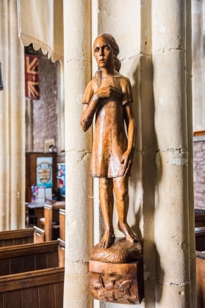 The Child of Cannington statue