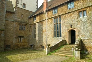 The inner courtyard