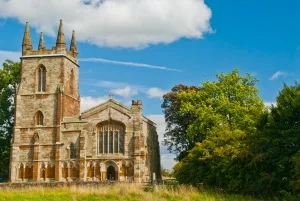 Canons Ashby Priory church