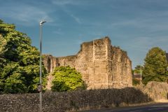 The castle from across Rheims Way