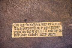 Canterbury, St Martin's Church, 16th-century memorial brass