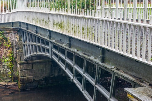 A closer look at the ironwork design