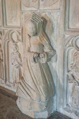 Effigy of Lady Wadham from her tomb