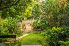 Another view of the walled garden