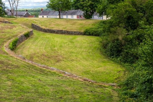 The amphitheatre from the west