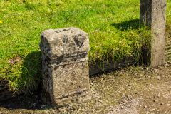 A side altar in the temple nave