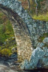 The base of the bridge