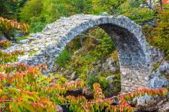 The bridge from the south