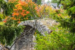 The bridge from the north bank of the River Dulnain
