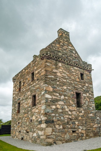 The castle exterior