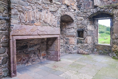 Carsluith Castle interior