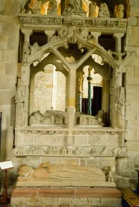 Sir John Harrington memorial, south sanctuary
