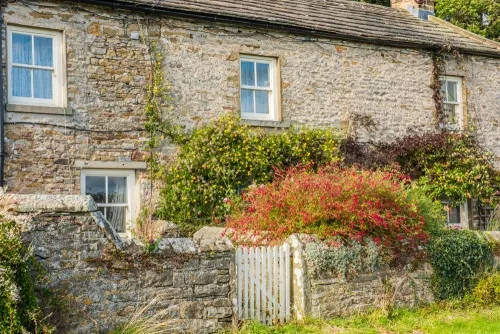 Cottages on the village green