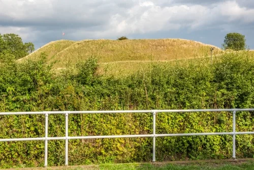 The castle from the west