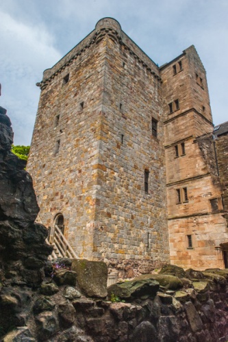 The 16th-17th century castle