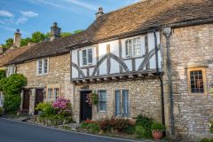 A partly timber-framed period cottage