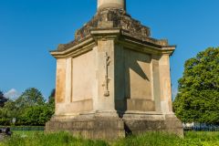The base of Nelson's Column