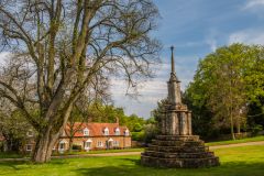 The war memorial green