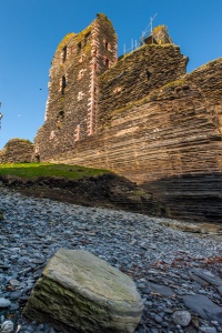 The tower house from below