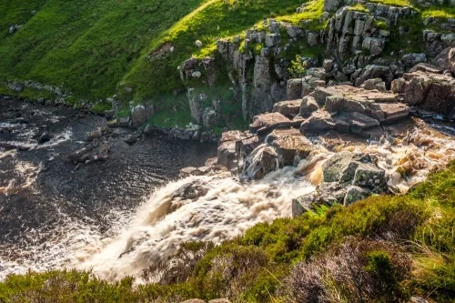 Looking down the cataract
