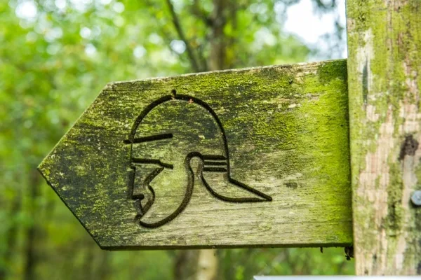 Following the circular walk around the Camps