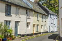 Chagford, Looking along New Street