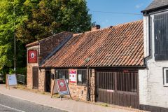 The historic forge building