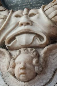 Francis Markham memorial detail