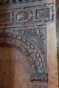 1660 pulpit carving detail