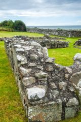 A clower look at the foundation walls