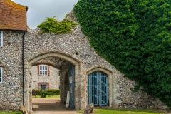 The 14th century precinct wall