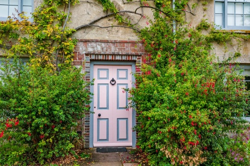 The rear entrance