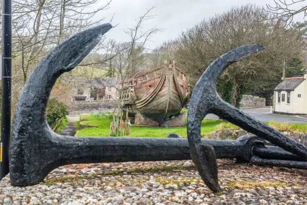 The view from the Shipwreck Centre